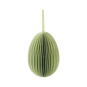 Hanger paasei, uitvouwbaar, papier, groen Hanger paasei, uitvouwbaar, papier, groen