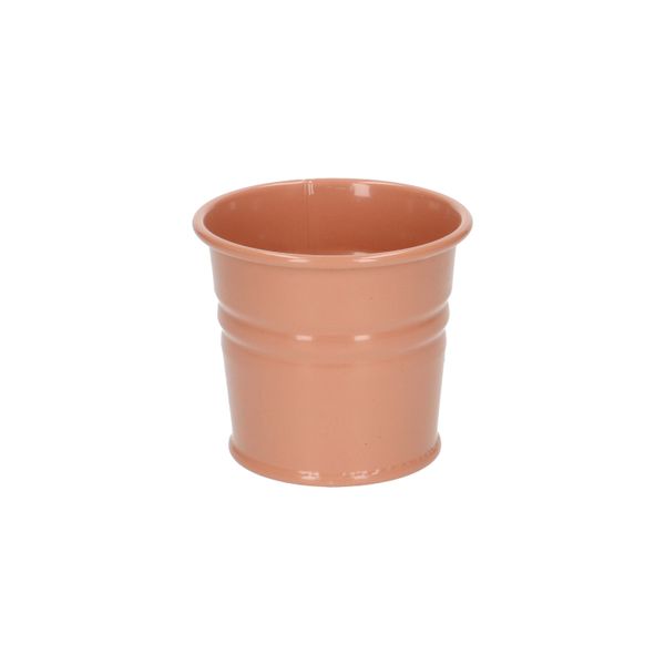 Bloempot, zink, terraroze,Ø7 cm