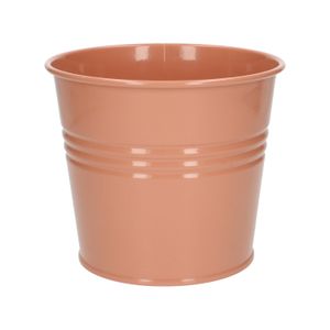 Bloempot, zink, terraroze, Ø 17 cm Bloempot, zink, terraroze, Ø 17 cm