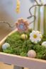 Fleurs, feutrine, lot de 3 Fleurs, feutrine, lot de 3