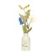 Branche, pâquerette, feutrine, 24 cm Branche, pâquerette, feutrine, 24 cm