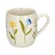 Mug, grès, fleurs sauvages, Ø 9,5 cm