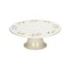 Plat à tarte, grès, fleurs sauvages, Ø 25 cm x 9,5 cm Plat à tarte, grès, fleurs sauvages, Ø 25 cm x 9,5 cm