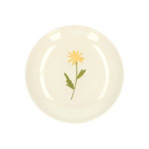 Pastry plate, stoneware, dandelion, Ø 16 cm