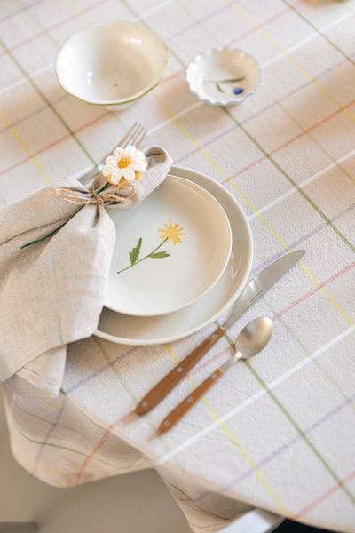 Pastry plate, stoneware, dandelion, Ø 16 cm