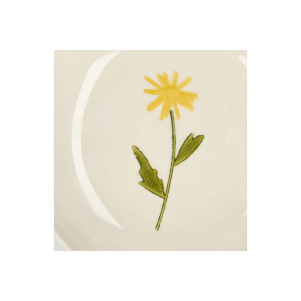 Assiette à dessert/gâteau, grès, pissenlit, Ø 16 cm