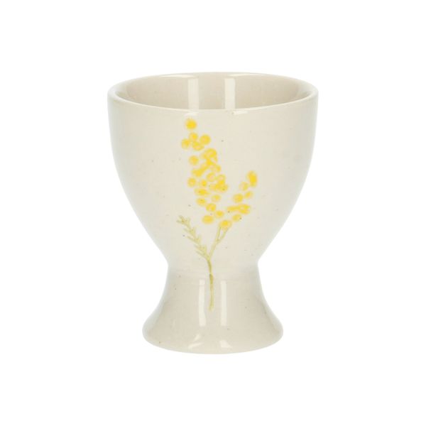 Eierdop, steengoed, mimosa