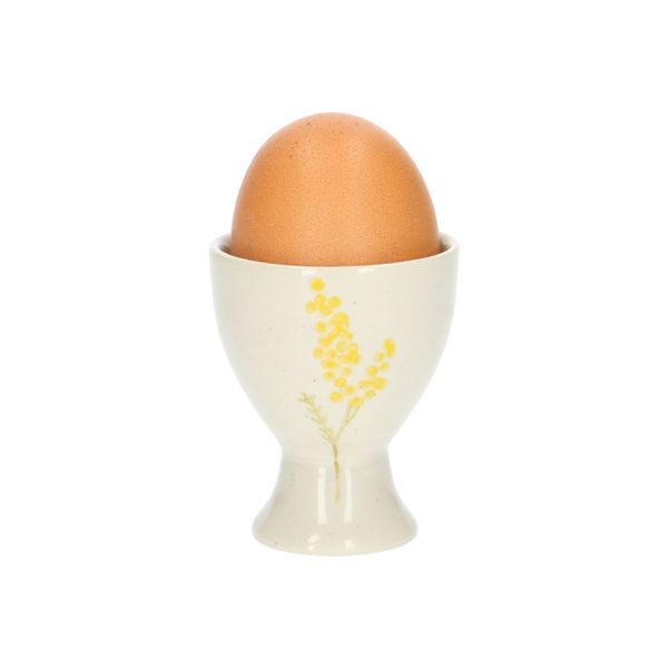 Eierdop, steengoed, mimosa Eierdop, steengoed, mimosa