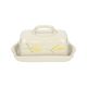 Botervloot, steengoed, mimosa, 18,5 x 13,5 cm Botervloot, steengoed, mimosa, 18,5 x 13,5 cm