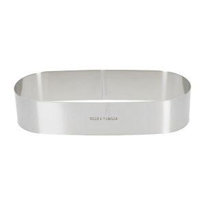 Cercle à pâtisserie, inox, sans PFAS, 24 x 9 x 5 cm Cercle à pâtisserie, inox, sans PFAS, 24 x 9 x 5 cm