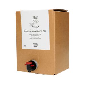 Schoonmaakazijn gel, bag in box, 5 liter Schoonmaakazijn gel, bag in box, 5 liter