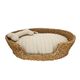 Cushion for dog basket, GOTS organic cotton, 60 x 50 cm