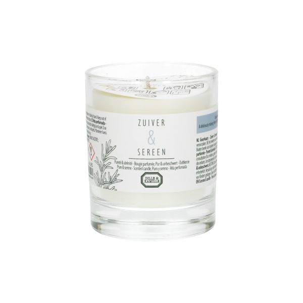 Geurkaars, zuiver&sereen, 175 ml