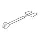 Pince à viande, inox, 30 cm Pince à viande, inox, 30 cm