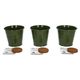 Kweekset tuinkruiden, biologisch, set van 3 potjes Kweekset tuinkruiden, biologisch, set van 3 potjes
