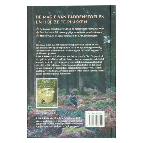 Het wildplukboek voor paddenstoelen, Ben Brumagne