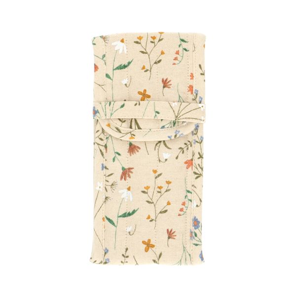 Pennenhouder, GOTS bio-katoen, veldbloemen