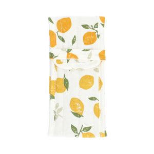 Etui, Bio-Baumwolle, Zitronen