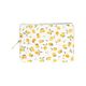 Laptop case, organic cotton, lemons, 13 inch