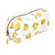 Pencil case, organic cotton, lemons