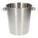 Refroidisseur à vin/seau à glaçons, acier inoxydable, 3 litres Refroidisseur à vin/seau à glaçons, acier inoxydable, 3 litres