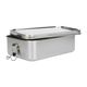 Lunchbox met siliconen ring, RVS, 1400 ml Lunchbox met siliconen ring, RVS, 1400 ml