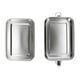 Lunchbox met siliconen ring, RVS, 1400 ml Lunchbox met siliconen ring, RVS, 1400 ml
