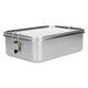 Lunchbox met siliconen ring, RVS, 2400 ml Lunchbox met siliconen ring, RVS, 2400 ml