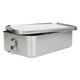 Lunchbox met siliconen ring, RVS, 2400 ml Lunchbox met siliconen ring, RVS, 2400 ml