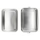 Lunchbox met siliconen ring, RVS, 2400 ml Lunchbox met siliconen ring, RVS, 2400 ml