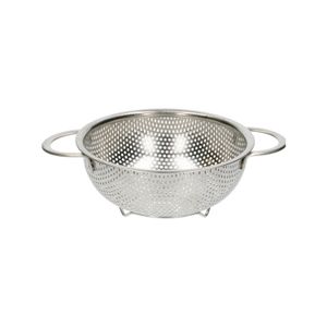 Stainless steel colander, Ø 16 x 7 cm