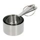maatpannetjes set/4 rvs