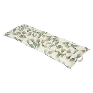 Bank-Kissen, Bio-Baumwolle (GOTS), Blattumriss, 140 x 50 cm Bank-Kissen, Bio-Baumwolle (GOTS), Blattumriss, 140 x 50 cm