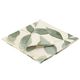Napkin, GOTS organic cotton, leaf silhouette, 40 x 40 cm