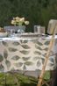 Nappe, coton bio GOTS, silhouette feuille, 145 x 180 cm Nappe, coton bio GOTS, silhouette feuille, 145 x 180 cm