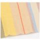 Placemat, GOTS organic cotton, multi-coloured, striped, 35 x 50 cm