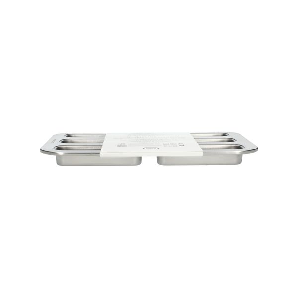 Moule à pâtisserie pour 6 barres, inox