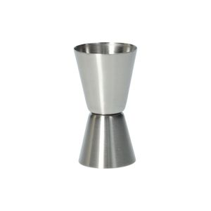 Drankmaatje, roestvrij staal, 20 en 40 ml