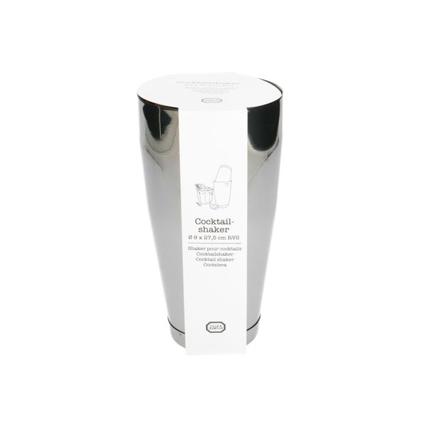 Cocktailshaker, roestvrij staal,Ø9 x 27,5 cm