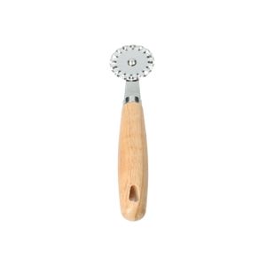 Roulette à découper, inox, manche en bois d'hévéa Roulette à découper, inox, manche en bois d'hévéa
