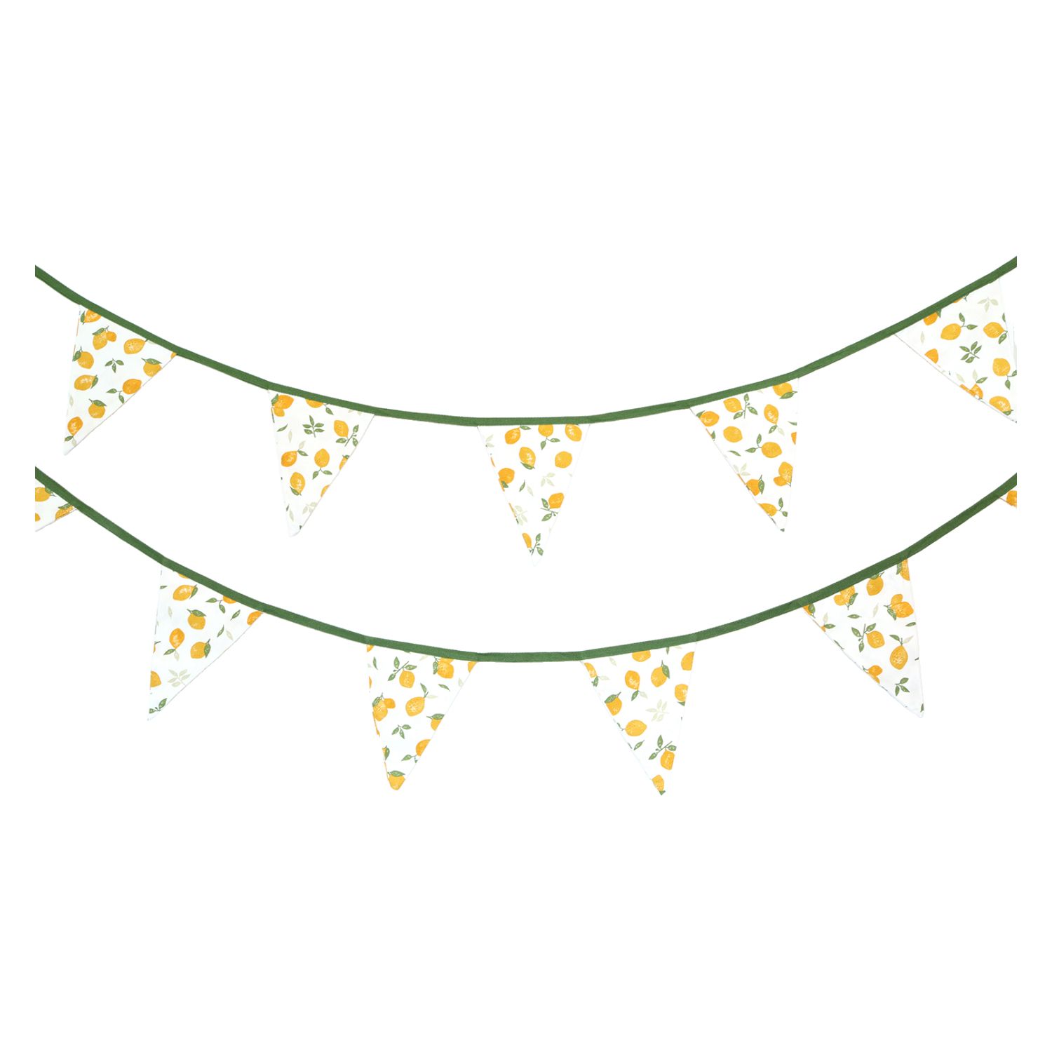 Organic cotton lemon garland