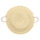 Schaal, palmblad, 2 handvatten, Ø 50 cm x 10 cm Schaal, palmblad, 2 handvatten, Ø 50 cm x 10 cm