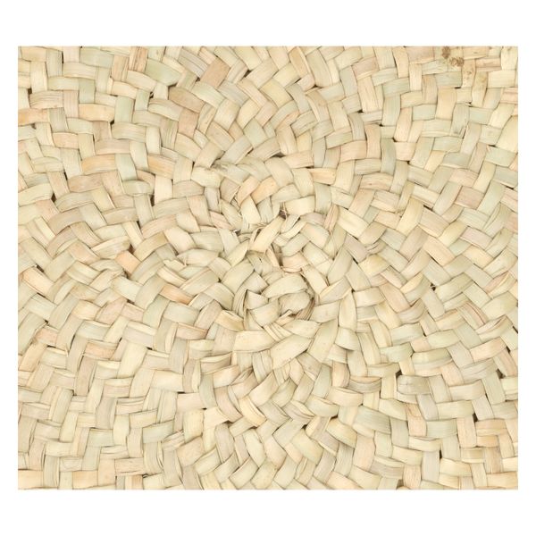 Schaal, palmblad, 2 handvatten, Ø 50 cm x 10 cm Schaal, palmblad, 2 handvatten, Ø 50 cm x 10 cm