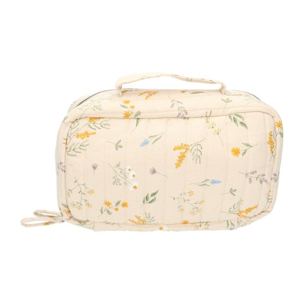 Trousse de toilette, coton bio GOTS, mimosa, 26 x 16 x 10 cm Trousse de toilette, coton bio GOTS, mimosa, 26 x 16 x 10 cm