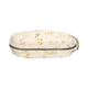 Trousse de toilette, coton bio GOTS, mimosa, 20 x 12 x 9 cm