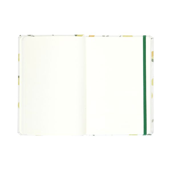 Notebook, hardcover, lemons, A5