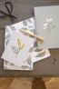 Set of exercise books, leaf, lemon and mimosa