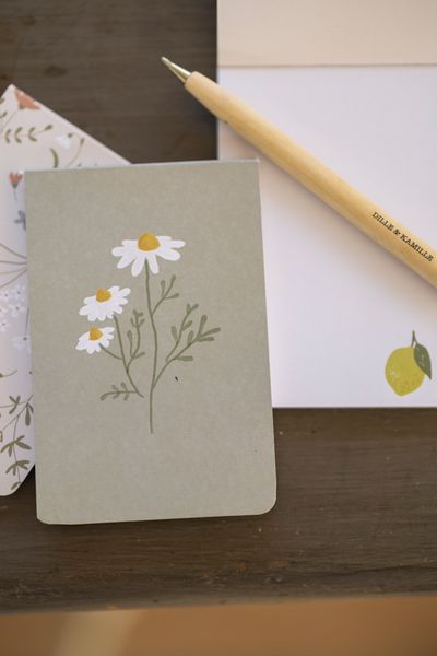 To-do-Block, Zitrone, Löwenzahn und Feldblumen, 3er-Set