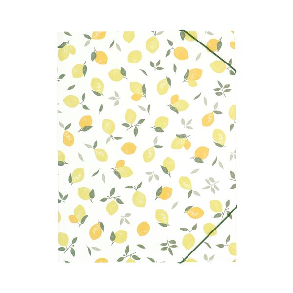 Bewaarmap, citroenen, A4