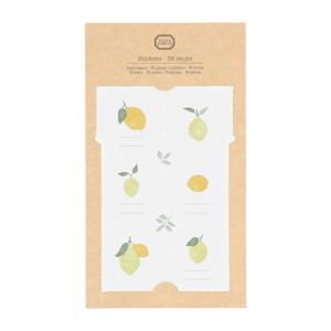 Autocollants, citrons, 6 feuillets Autocollants, citrons, 6 feuillets